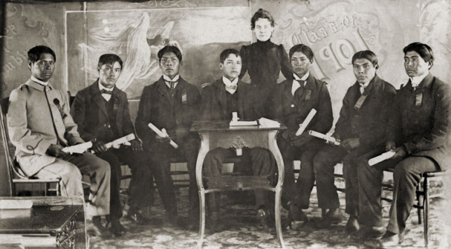 First graduating class in 1901